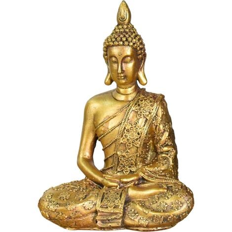 ZEN ARÔME Buddha-Statue aus Polyresin Sanci