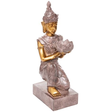Buddha-Statuette - Harz - H45 -3 cm