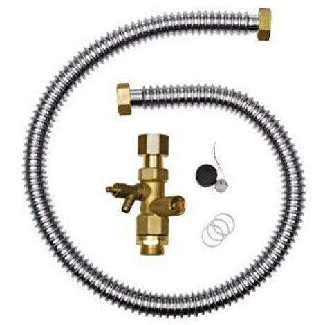 Buderus Anschluss-Set AAS 3/4 mit KFE-Ventil - Länge 1 m - 5354810