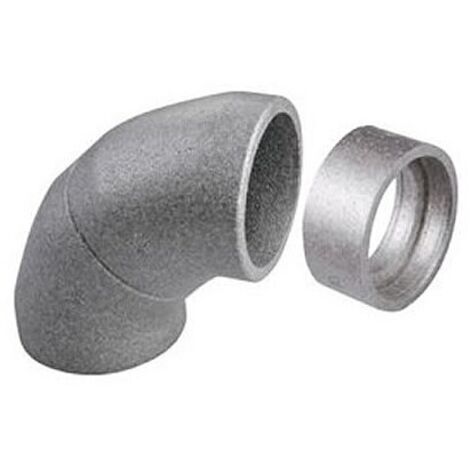 Buderus EPP-Schaumrohr 90° Bogen mit Muffe für Luft-Kanalsystem DN125 - 7738113431