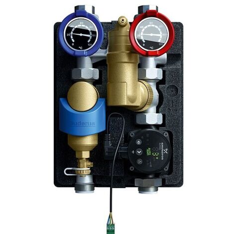 Buderus Heizkreis-Schnellmontage-Set HS25/6 für 1 Heizkreis mit Mischer DN15, 6m Pumpe - 7736604096