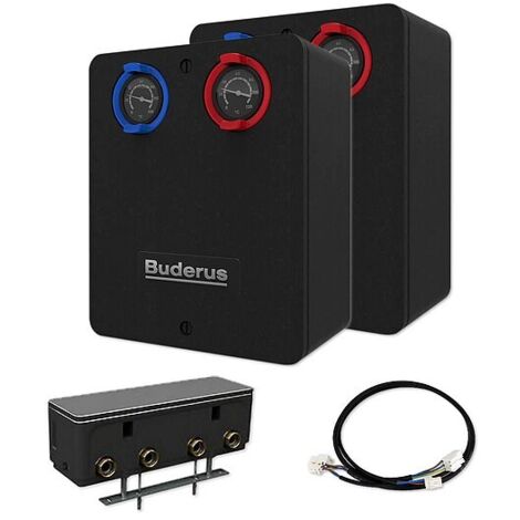 Buderus Heizkreispaket WE18.1 bis 15 kW mit 2 Heizkreisen (ungemischt und gemischt) - 7 739 607 701