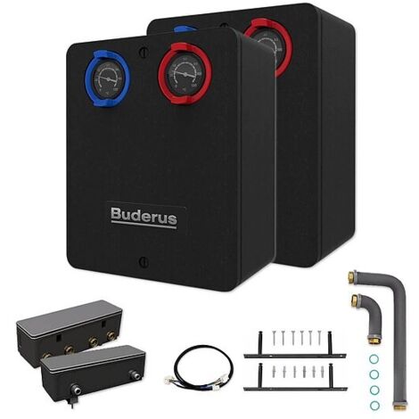 Buderus Heizkreispaket WE7.1 bis 35 kW mit 2 Heizkreisen (ungemischt und gemischt) - 7 739 607 553