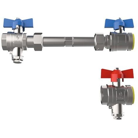 Buderus Logafloor Anschlussgruppe für Wärmemengenzähler WMZ H1, horizontale Ausführung 1'' - 7738345880
