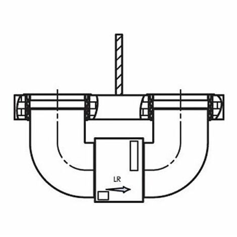 Buderus Logaplus-Paket LKP900-3 unten Paket Luftkanäle f. WLW196iIR 11-14 - 7739612634 von Buderus