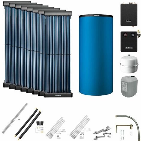 Buderus Logaplus-Paket S83, blau 8x SKR10-AD, FS, PNR750-C, SM200 - 7739610773 von Buderus