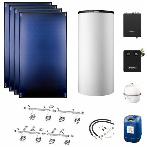 Buderus Logaplus-Paket S94, weiß 4x SKT1.0-AD, FS, PNR750-C, SM200 - 7739610790 von Buderus