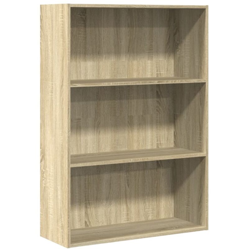 Bücherregal Sonoma-eiche 80x30x114 Cm Holzwerkstoff Vidaxl