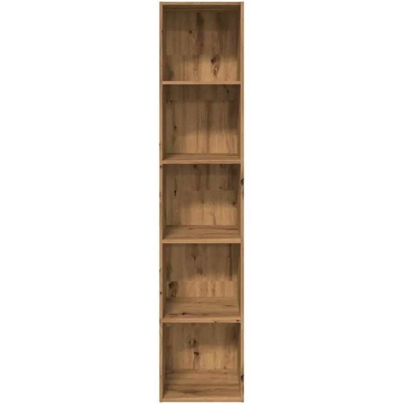 Bücherregal Artisan-eiche 40x30x189 Cm Holzwerkstoff Vidaxl