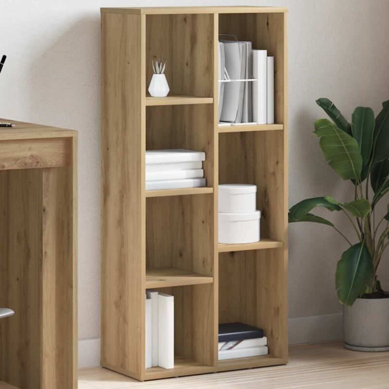 Bücherregal Artisan-eiche 50x25x104 Cm - Vidaxl