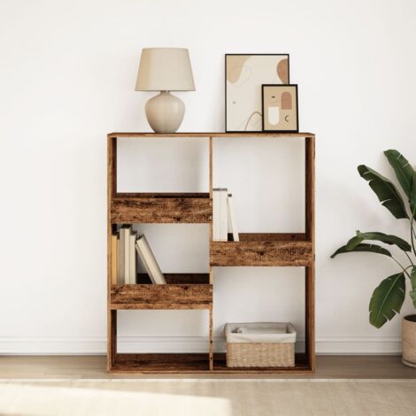 Bücherregal/Raumteiler Altholz-Optik 100x33x115 cm vidaXL