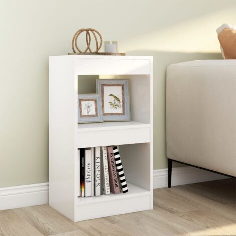 Bücherregal/Raumteiler Weiß 40×30×72cm vidaXL234213
