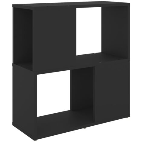Bücherregal Schwarz 60x24x63 cm Holzwerkstoff vidaXL