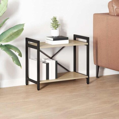 Bücherregal Sonoma-Eiche 60 x 30 x 48,5 cm Holzwerkstoff vidaXL