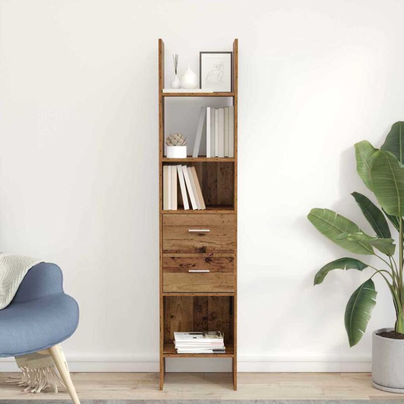 Bücherregal Altholz 40 X 35 X 180 Cm Holzwerkstoff Vidaxl
