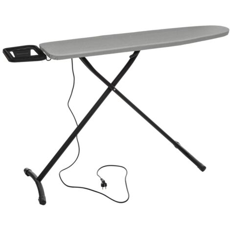 Bügeltisch 119x35cm mit steckdose grau - 5 five simply smart - grau