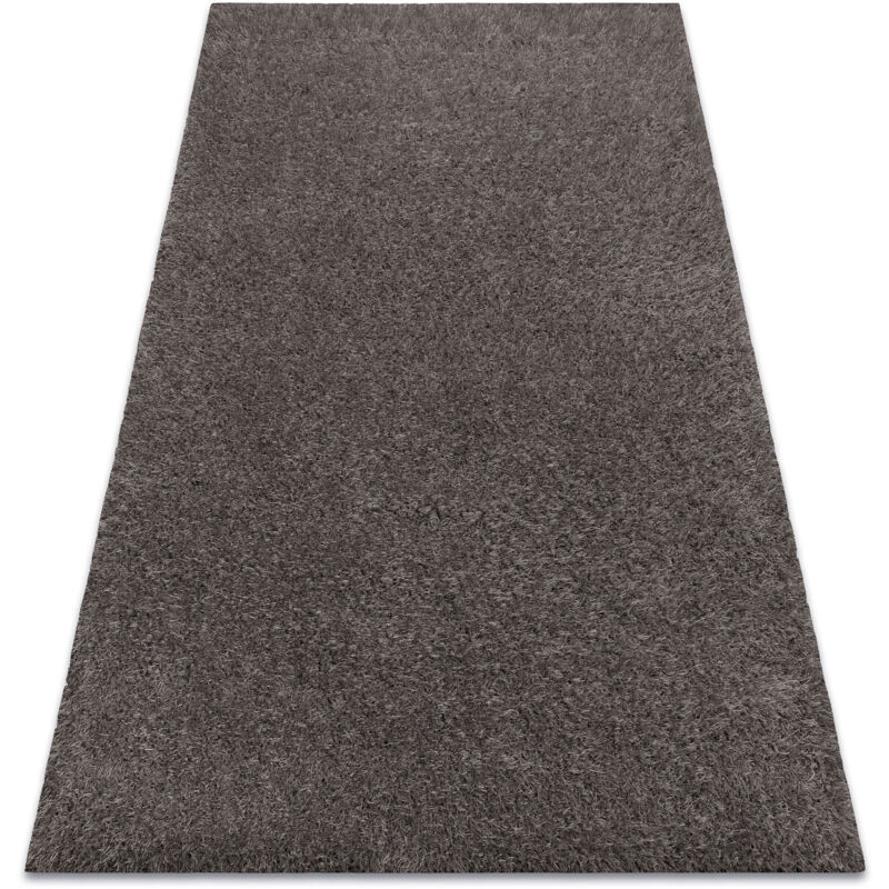 Rugsx - Alfombra buenos 6646 shaggy monocolor, liso gris grey 140x190 cm