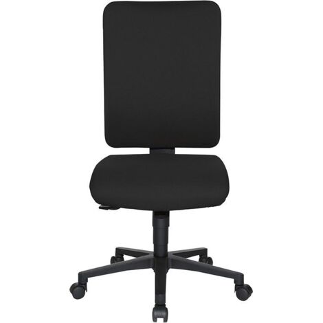 Bürodrehstuhl mit Synchrontechnik schwarz 450-550 mm Tragfähigkeit 110 kg