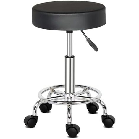 Bürohocker, 360° drehbarer Rollhocker, für Massagesalon, Büro, Klinik