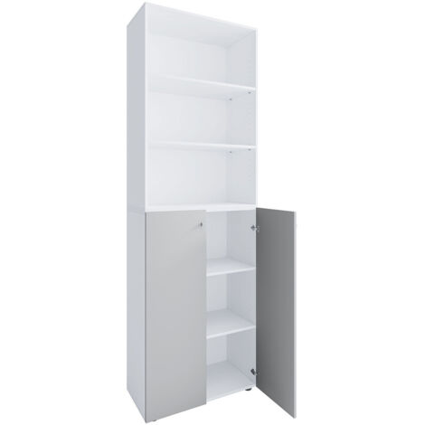 Büroschrank Aktenschrank Regal Lona 6f