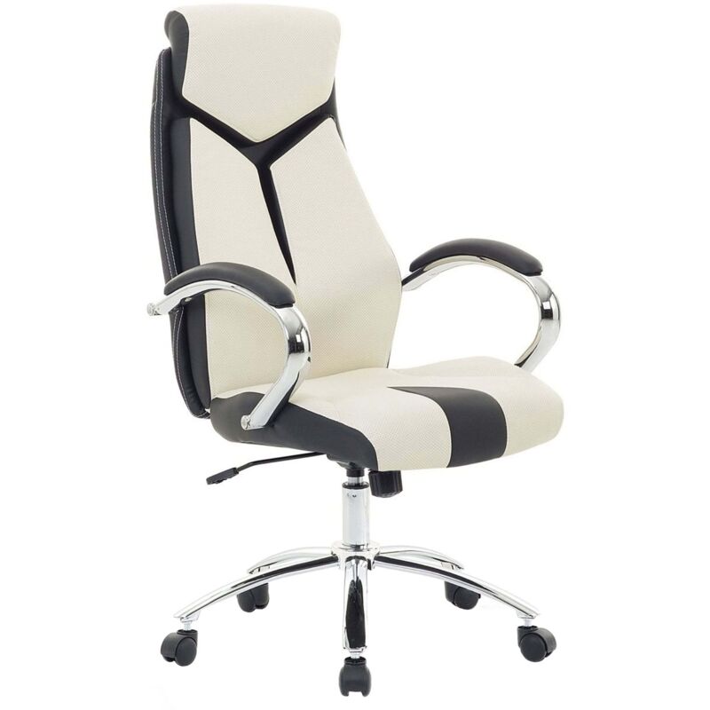 Beliani - Bürostuhl Beige Höhenverstellbar Und Drehbar Modernes Design