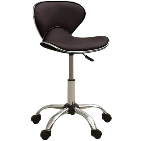 Bürostuhl Braun Kunstleder vidaXL