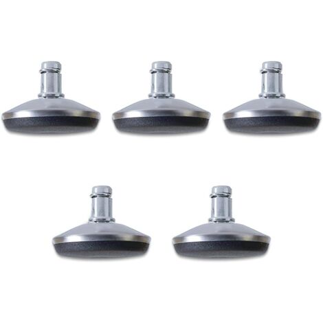 Bürostuhl Bürostuhl Ersatzräder Lenkrollen für feste, feste Basis Durchmesser 7/16" (11 mm) Vorbau kompatibel mit den meisten Bürostühlen