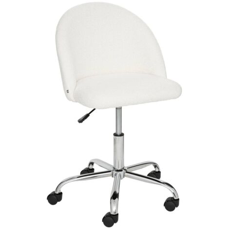 Bürostuhl Geos bouclette - weiß