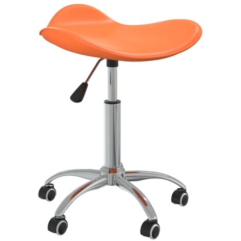 Bürostuhl Orange Kunstleder