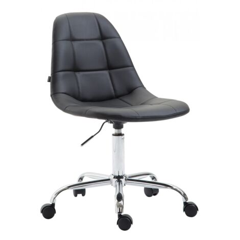 Bürostuhl Reims Kunstleder schwarz