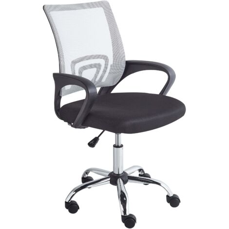 Bürostuhl SOLID Schwarz / Weiß