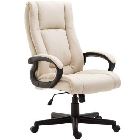 Bürostuhl XL Sparta Stoff creme