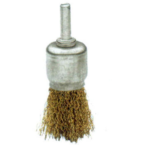 Bürste 50809 25 Brico Messing gewellter Draht