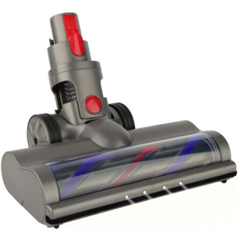 Bürste kompatibel mit Dyson Staubsaugern V7, V8, V10, V11, V15, Direktantrieb-Reinigungskopf mit 4 Frontleuchten für Hartböden und Teppiche