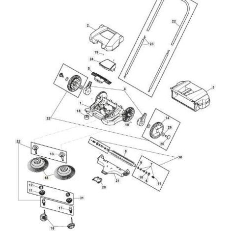 BÜRSTEN SWP 355 ORIGINAL STIGA - 118820857/1
