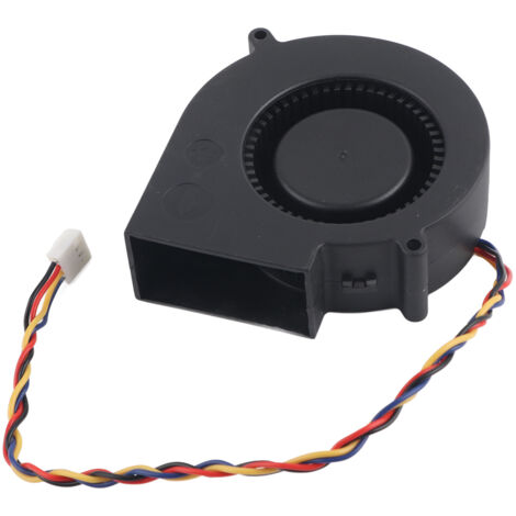 Bürstenloser Gleichstrom-Radiallüfter, 12-V-Doppelkugellager-Luftkühler, Turbo-Radiallüfter mit 4 Pins, 97 × 94 × 33 mm