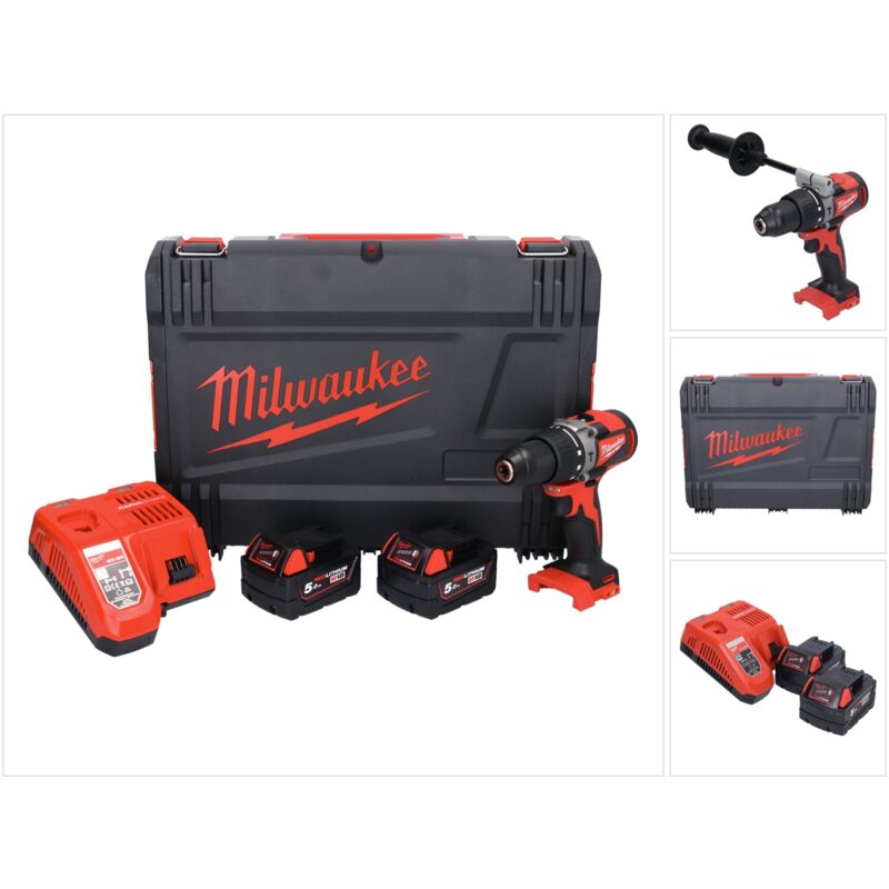 Milwaukee Akku-schlagbohrschrauber M18 Blpd2 18v5ah Akku-schlb.s.m18blpd2