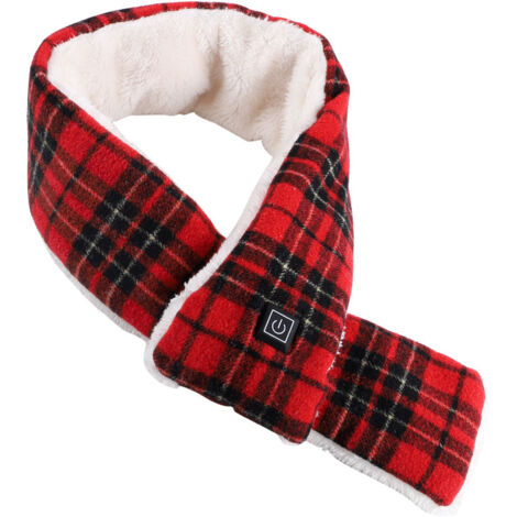 Bufanda térmica para hombres y mujeres, alivio del dolor de cuello y hombros, calentador de cuello de calentamiento rápido con tres configuraciones de temperatura, regalo de Navidad y Acción de Gracia