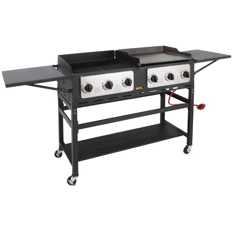 Image of 6 Burner Combi bbq Grill and Griddle - CP240 - Buffalo