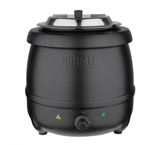 Buffalo Soup Kettle. 10 Litre. Black