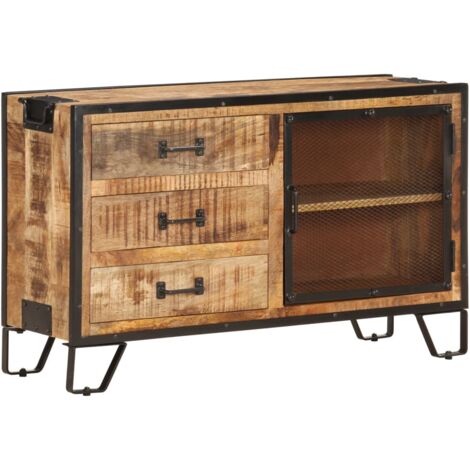 Buffet 100x31x60 cm Massivholz aus Mango