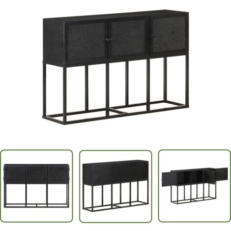 Buffet 115x30x76 Bois massif de manguier