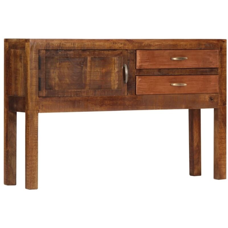 Buffet 118x30x75 cm Bois de manguier massif vidaXL