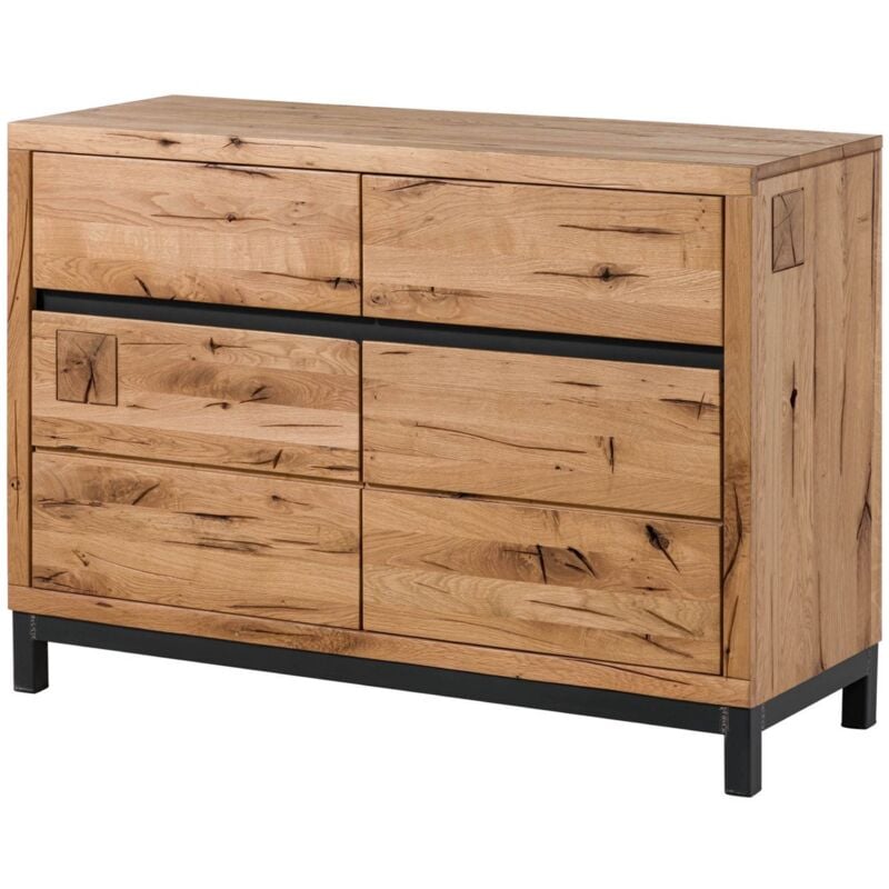 Buffet 120x45 Chêne sauvage huilé Bois naturel villanders 111