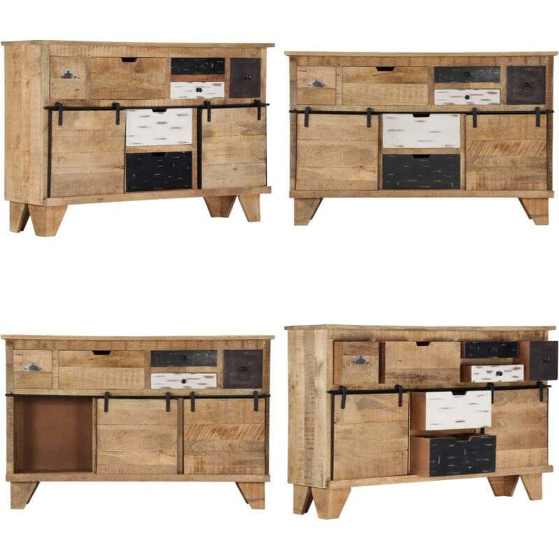 Vidaxl - Buffet 140x38x90 cm Bois de manguier massif - Buffet - Commode - Mobilier De Salon - Meuble De Rangement - Bois Massif - Home & Living