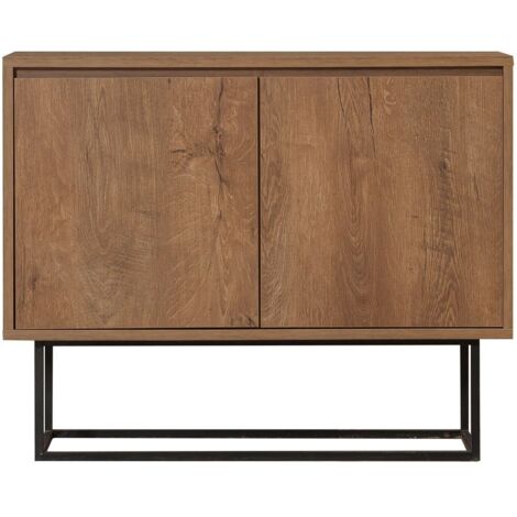 Buffet 2 porte Decor Noce L90 cm - Zuri