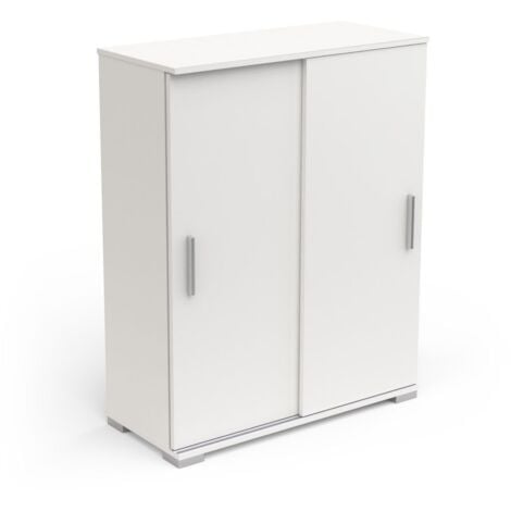 CALICOSY Buffet 2 Porte Scorrevoli - L79,9 cm