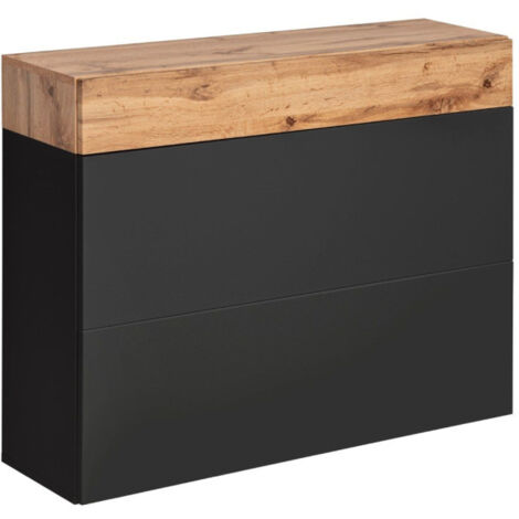 Buffet 2 Portes & 1 Tiroir "Easy" 100cm Noir