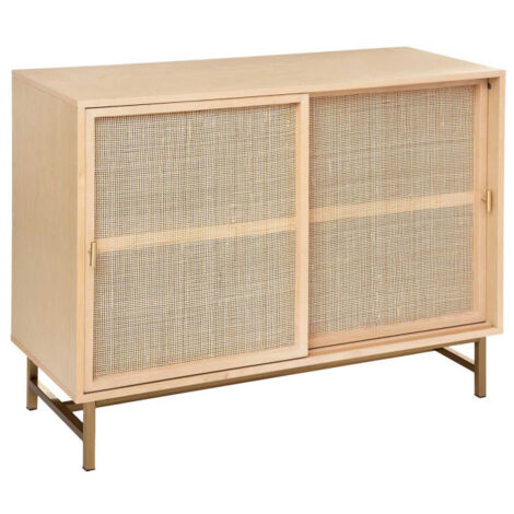 Buffet 2 Portes Cannage "Rayo" 100cm Naturel