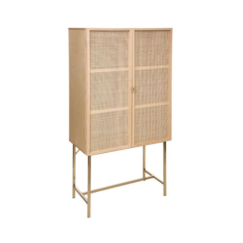 Buffet 2 Portes Cannage 'Rayo' 165cm Naturel